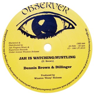 12" Gregory Isaacs/Dennis Brown & Dillinger - Rock On/Jah Is Watching & Hustling [NM] - comprar online