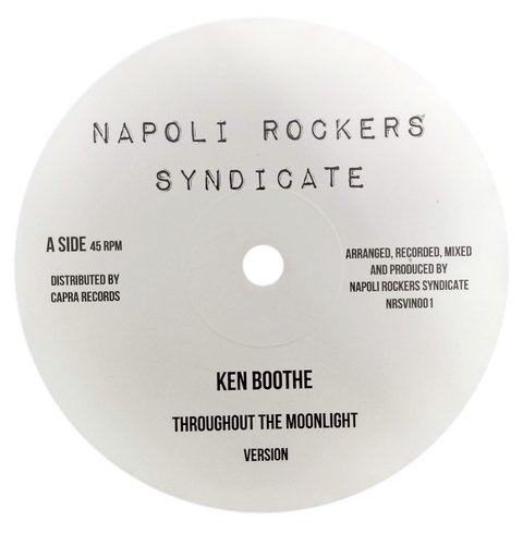 12" Ken Boothe & Napoli Rockers Syndicate - Throughout The Moonlight [NM]