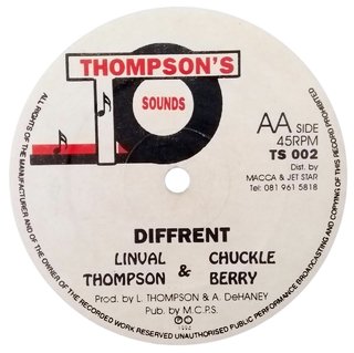 12" Linval Thompson - Little Way Different/Different [VG+] - comprar online