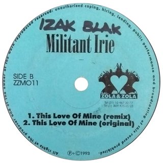 12" Militant Irie - Rastaman/This Love of Mine [VG] - comprar online