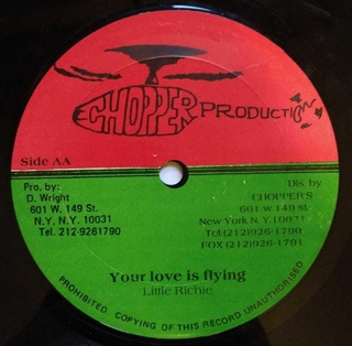 12" Reggie Stepper/Little Richie - Hand Cuff/Your Love Is Flying (Original Press) [VG+] - comprar online