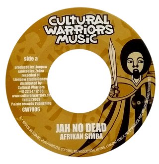 7" Afrikan Simba - Jah No Dead/Battlefield Dub [VG]