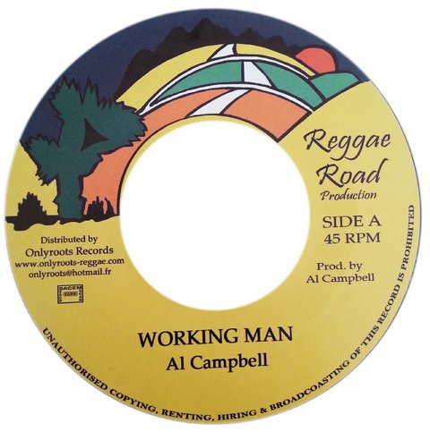 7" Al Campbell - Working Man/Version [NM]