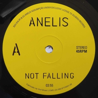 7" Anelis Assumpcao/Victor Rice - Not Falling/Not Falling Dub [NM]