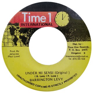 7" Barrington Levy - Under Mi Sensi/Version [VG+]