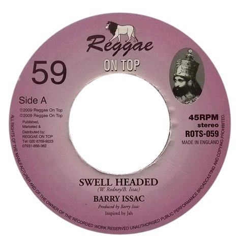 7" Barry Issac - Swell Headed/Swell Headed Dub [VG]