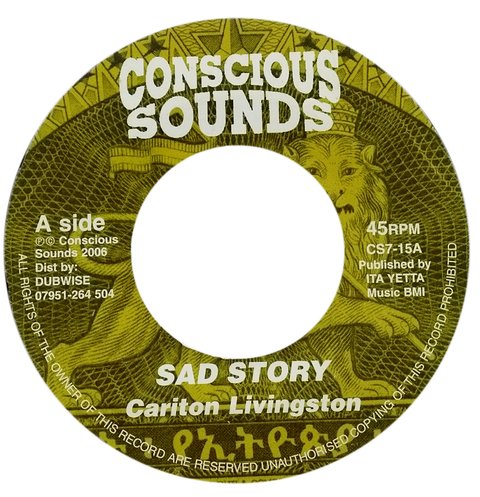 7" Carlon Livingston - Sad Story/Version [VG+]