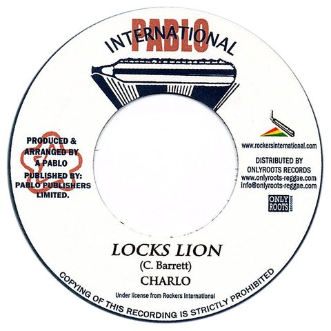 7" Charlo - Locks Lion/Dub Lion [NM]