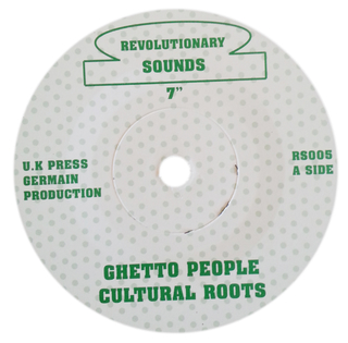 7" Cultural Roots/Revolutionaires - Ghetto People/Version [NM]