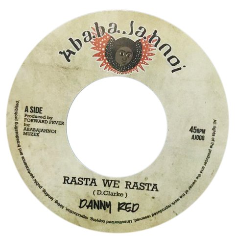 7" Danny Red - Rasta We Rasta/Africa to Hollywood Dub [NM]