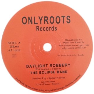 7" Eclipse Band - Daylight Robbery/Version [VG+] - comprar online