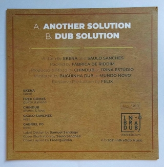 7" Ekena/Chindub - Another Solution/Dub Solution [NM] - Subcultura