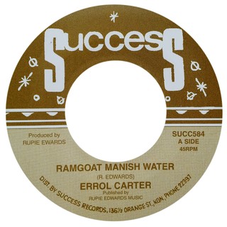 7" Errol Carter - Ramgoat Manish Water/Bada Dub [NM]
