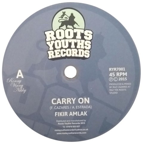 7" Fikir Amlak - Carry On/Version [NM]