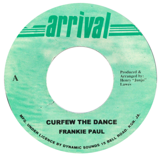 7" Frankie Paul - Curfew The Dance/Version [NM]