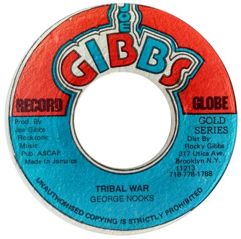 7" George Nooks - Tribal War/Version [VG+]