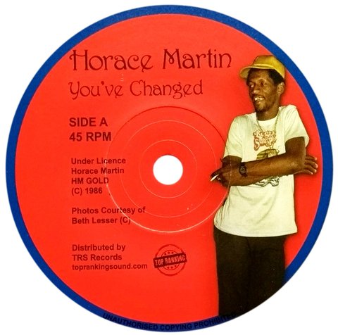 7" Horace Martin - You've Changed/Version [NM]