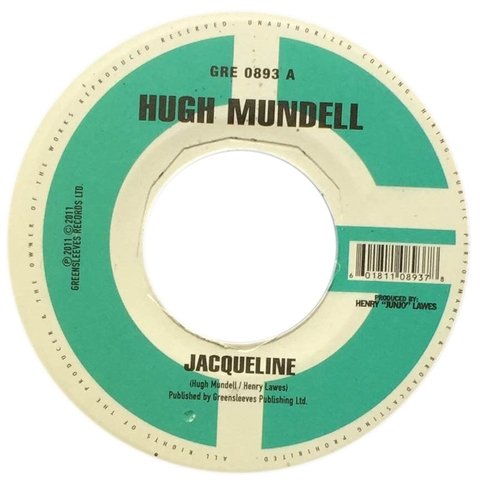 7" Hugh Mundell - Jacqueline/Jacqueline Dub [NM]