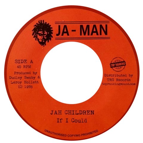 7" Jah Children - If I Could/Version [NM]