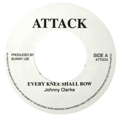 7" Johnny Clarke - Every Knee Shall Bow/Version [NM]