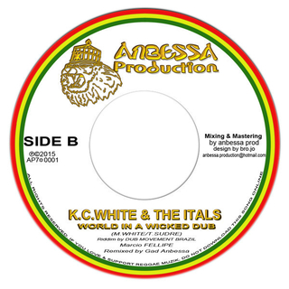 7" KC White/Dub Movement - World In A Wicked Spin/Dub [NM] - comprar online