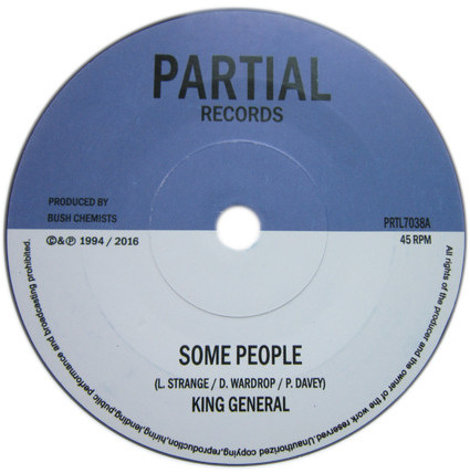 7" King General/Bush Chemists - Some People/Send Him Away Version [NM]