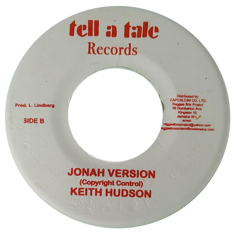 7" Lloyd Lindberg/Keith Hudson - Jonah/Jonah Version [NM]