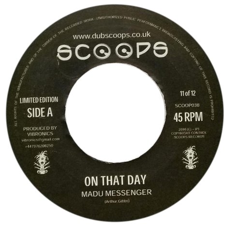 7" Madu Messenger/Vibronics - On That Day/Version [VG]