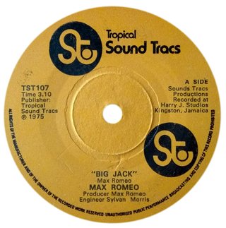 7" Max Romeo - Big Jack/Cross Over The Bridge/Please Help Me, I'm Falling (Original Press) [VG+]