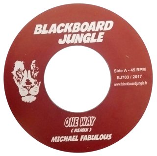 7" Michael Fabulous - One Way/Version [NM]