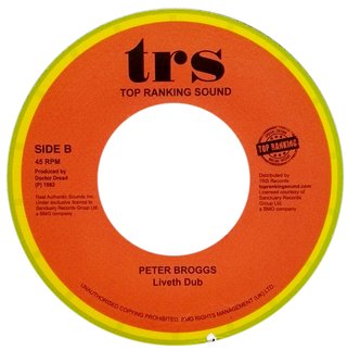 7" Peter Broggs - Rastafari Liveth/Liveth Dub [NM] - comprar online