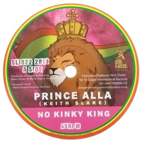 7" Prince Alla/Keety Roots - No Kinky King/Kinky Dub [NM]