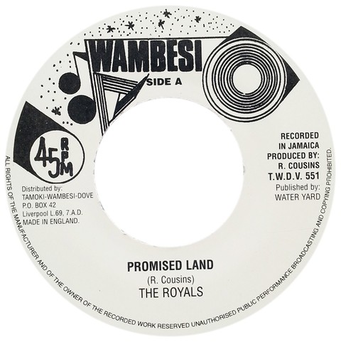 7" Royals - Promised Land/Version [VG+]