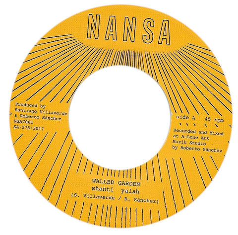 7" Shanti Yalah - Walled Garden/Dub Version [NM]