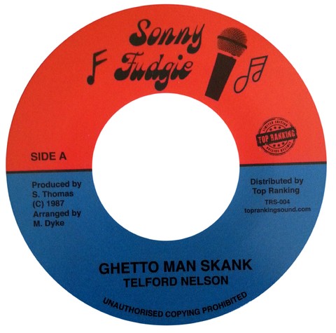7" Telford Nelson - Ghetto Man Skank/Version [NM]