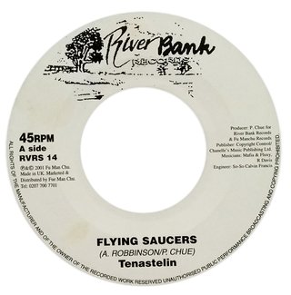 7" Tenastelin/Mafia & Fluxy - Flying Saucers/Mascot [VG]