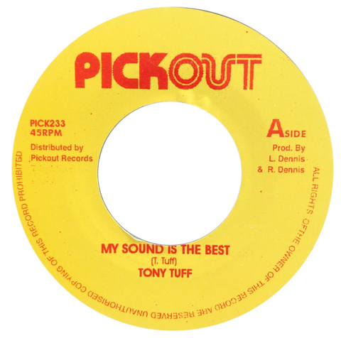 7" Tony Tuff - My Sound Is The Best/Version [NM]