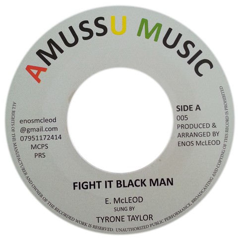 7" Tyrone Taylor - Fight It Black Man/Fight It Dub [NM]
