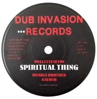 7" Wellete Seyon/Kai Dub - Spiritual Thing/ Spiritual Dub [NM]
