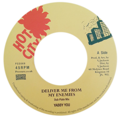 7" Yabby You/King Tubby - Deliver Me From My Enemies/Version [VG+]