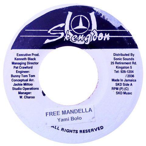 7" Yami Bolo - Free Mandela/Version [NM]