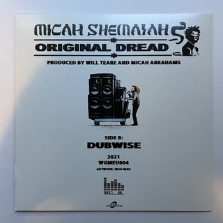 7" Micah Shemaiah - Original Dread/Dubwise [NM] - Subcultura