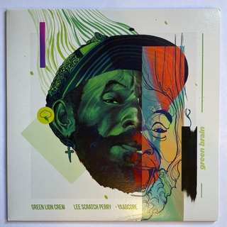 7" Green Lion Crew ft. Lee Perry & Yaadcore - Green Brain/Emperor of Dub [NM] na internet