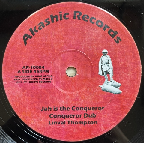 10" Linval Thompson/Fikir Amlak - Jah Is The Conqueror/42 Laws [NN]