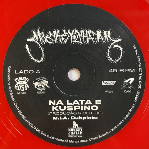 7" Monkey Jhayam/OBF - Na Lata e Kuspino/Dub Version [NM]