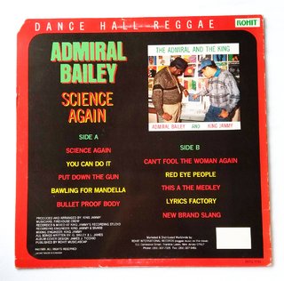 LP Admiral Bailey - Science Again (Original Press) [VG+] - comprar online