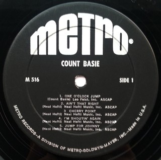 LP Count Basie - Count Basie (Original Press) [VG+] na internet