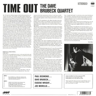 LP The Dave Brubeck Quartet - Time Out (180g) [M] - comprar online