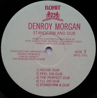 LP Denroy Morgan - Stand Firm & Dub (Original Press) [VG+] - loja online