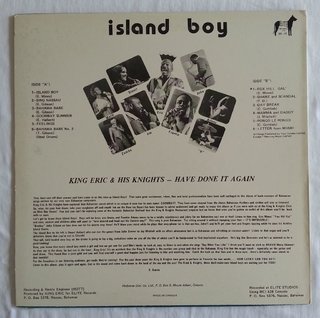 LP King Eric & His Knights - Island Boy (Original Press) [VG+] - comprar online